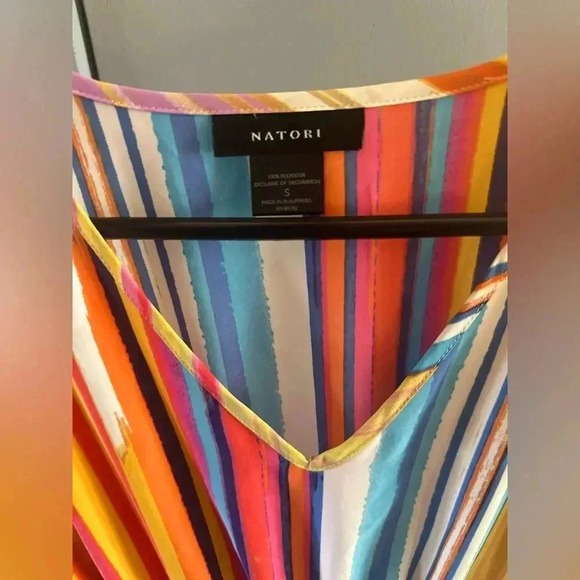 Natori - Colorful Flowy Dress (size small) - Picture 5 of 8